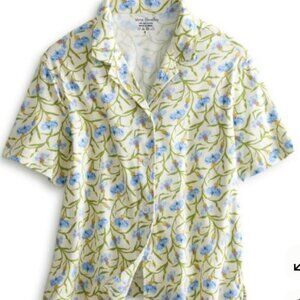 Vera Bradley Bachelor Buttons White Women's 2 Piece Pajamas, Size 2XL, New nwt